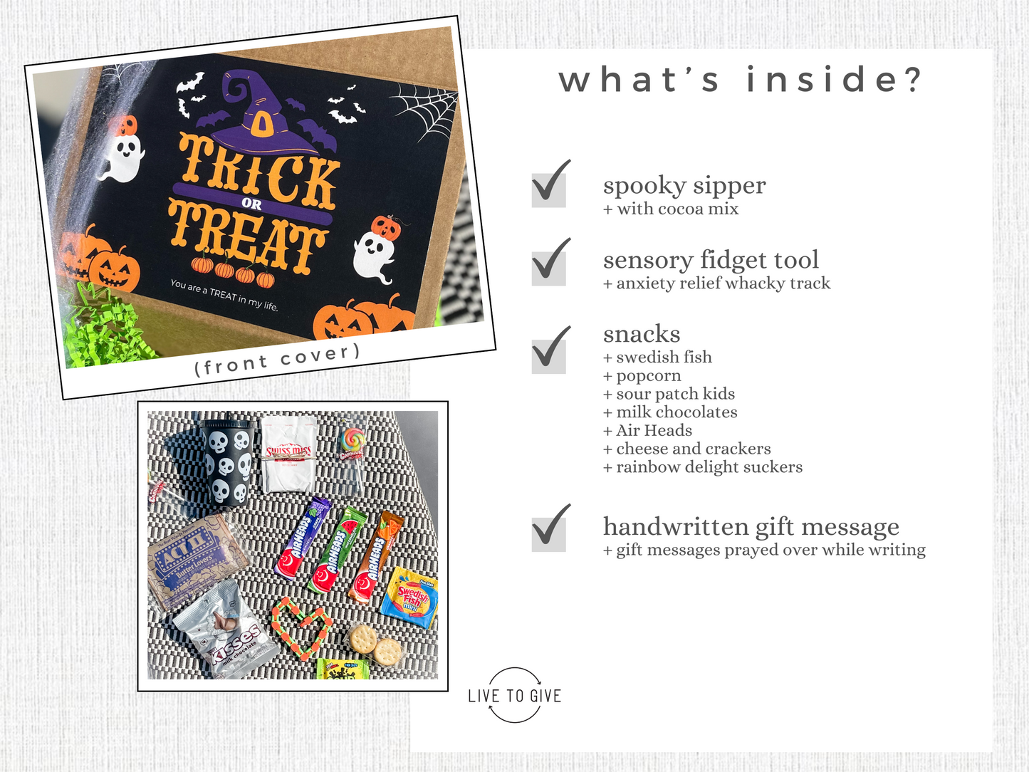 Trick or Treat Care Package