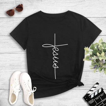 Jesus Cross T Shirt